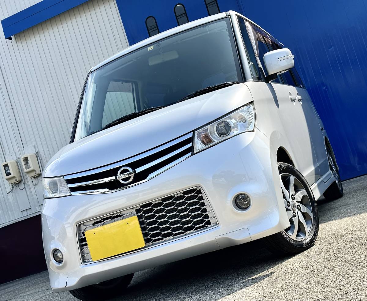  4WD/車検2年付 車検費用全額込 /エンジンスターター/ナビ/バックカメラ/TV/Bluetooth/CD録音/シートヒーター/ダンロップ/ハイウェイスター(ルークス)｜売買されたオークション情報、yahooの商品情 ルークス