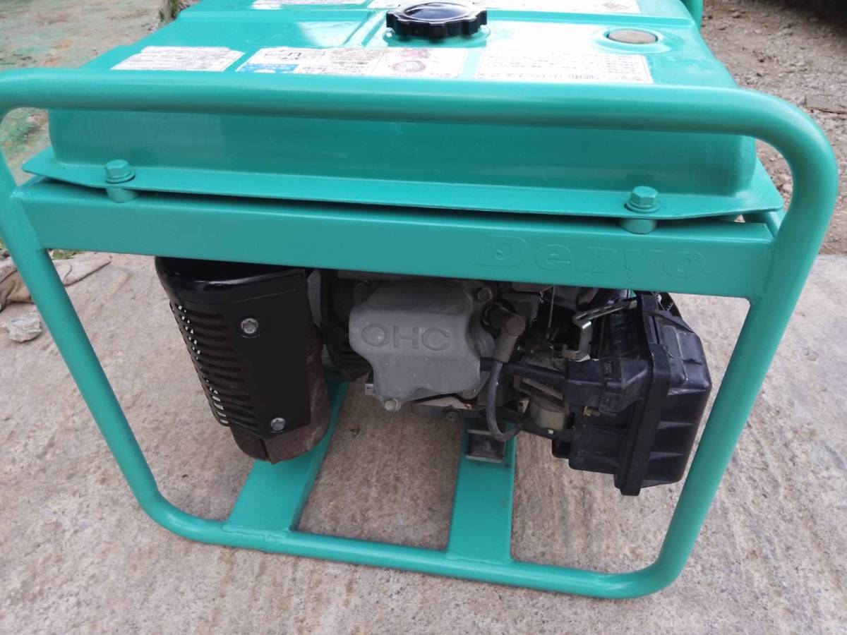 デンヨー発電機 ニューパワー 2600U2 2.6kVA 100V 60Hz ロビンOHC 