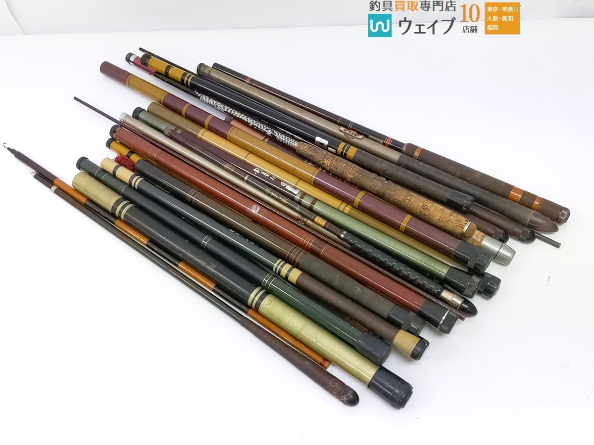 ダイワ CG 華厳 45、ティカ 渓流 SLIDE1 硬調 53 他 渓流竿 のべ竿 等