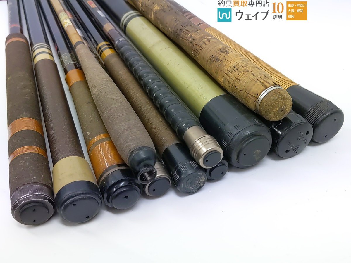 ダイワ CG 華厳 45、ティカ 渓流 SLIDE1 硬調 53 他 渓流竿 のべ竿 等