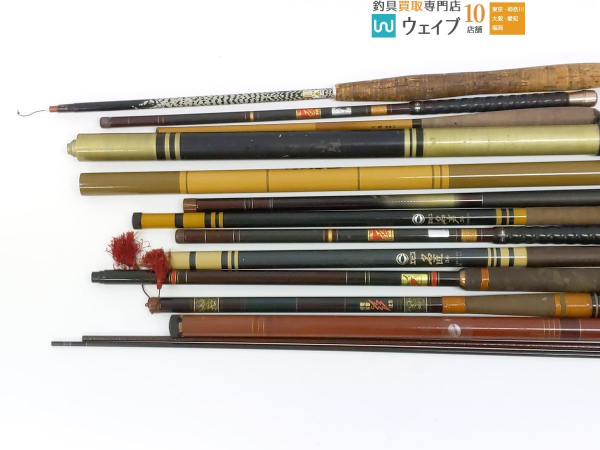 ダイワ CG 華厳 45、ティカ 渓流 SLIDE1 硬調 53 他 渓流竿 のべ竿 等