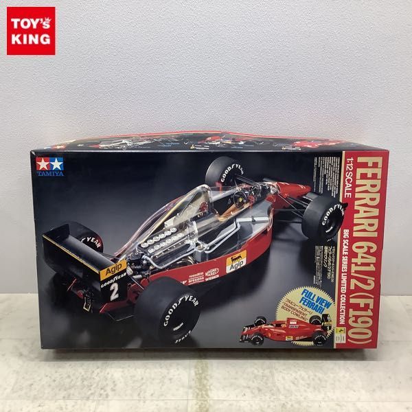 1円〜 欠品 タミヤ 1/12 フェラーリー 641/2 F190 透明カウリング