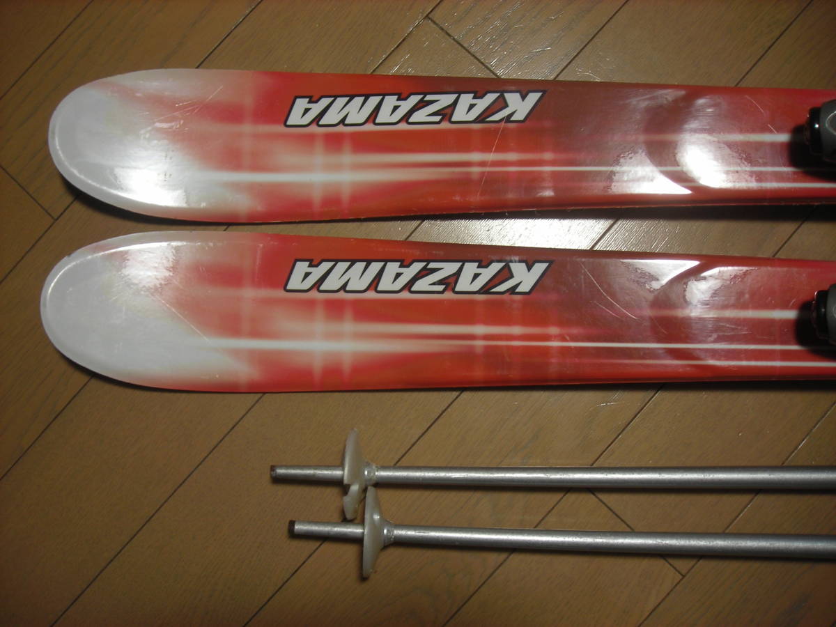 ミッドスキー セット☆板 KAZAMA 130cm/ブーツ GEN 24-24.5cm☆USED