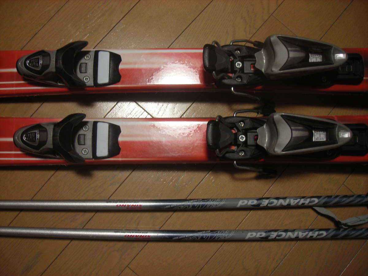 ミッドスキー セット☆板 KAZAMA 130cm/ブーツ GEN 24-24.5cm☆USED