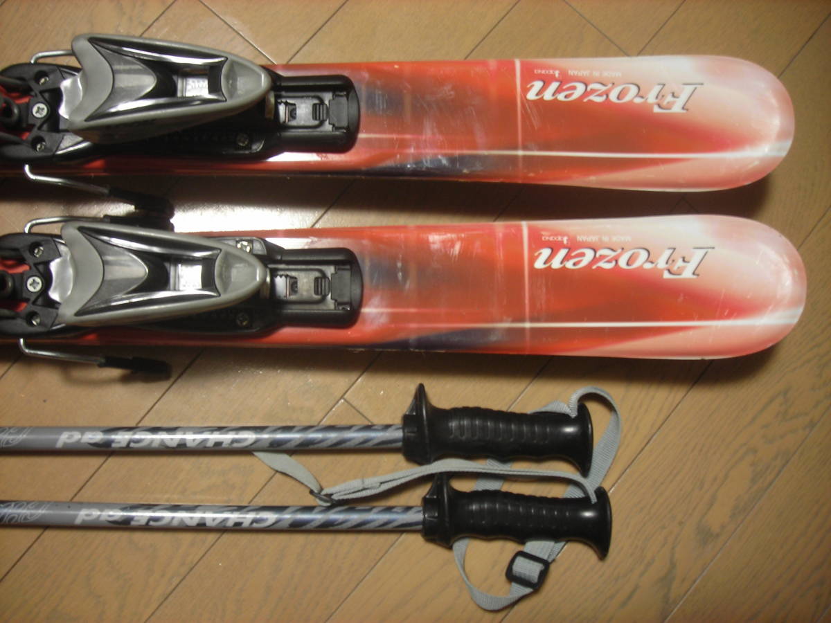 ミッドスキー セット☆板 KAZAMA 130cm/ブーツ GEN 24-24.5cm☆USED