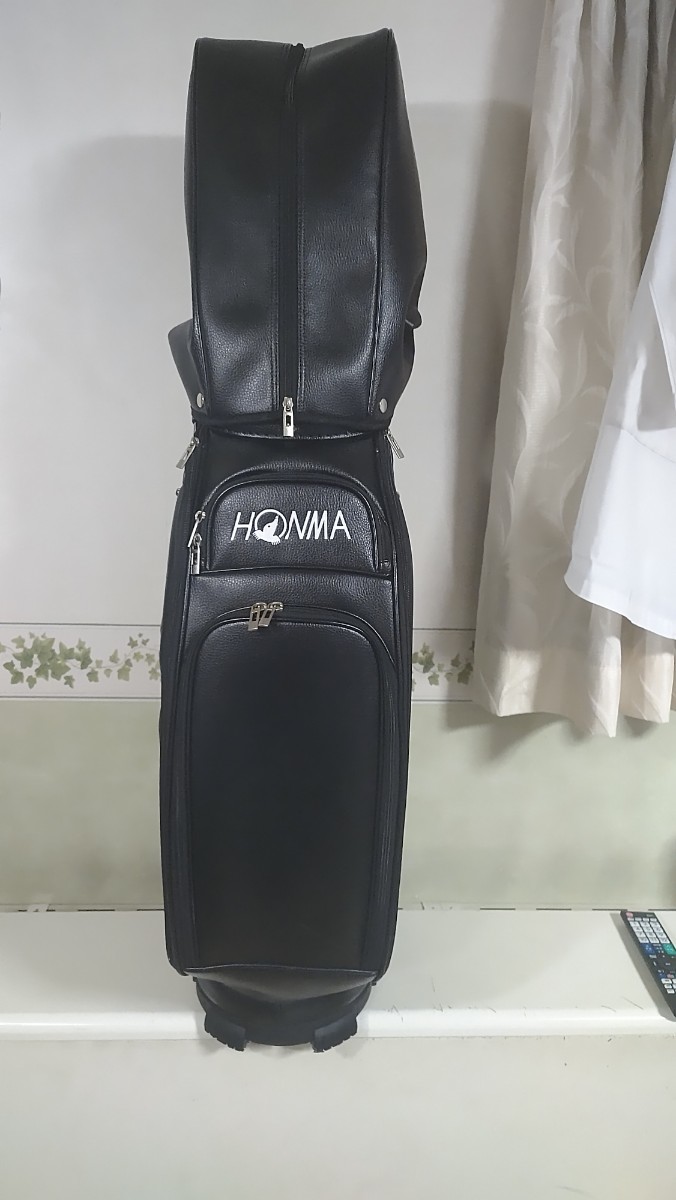 HONMA 本間ゴルフ | キャディバッグ ホワイト ゴルフ キャディーバッグ