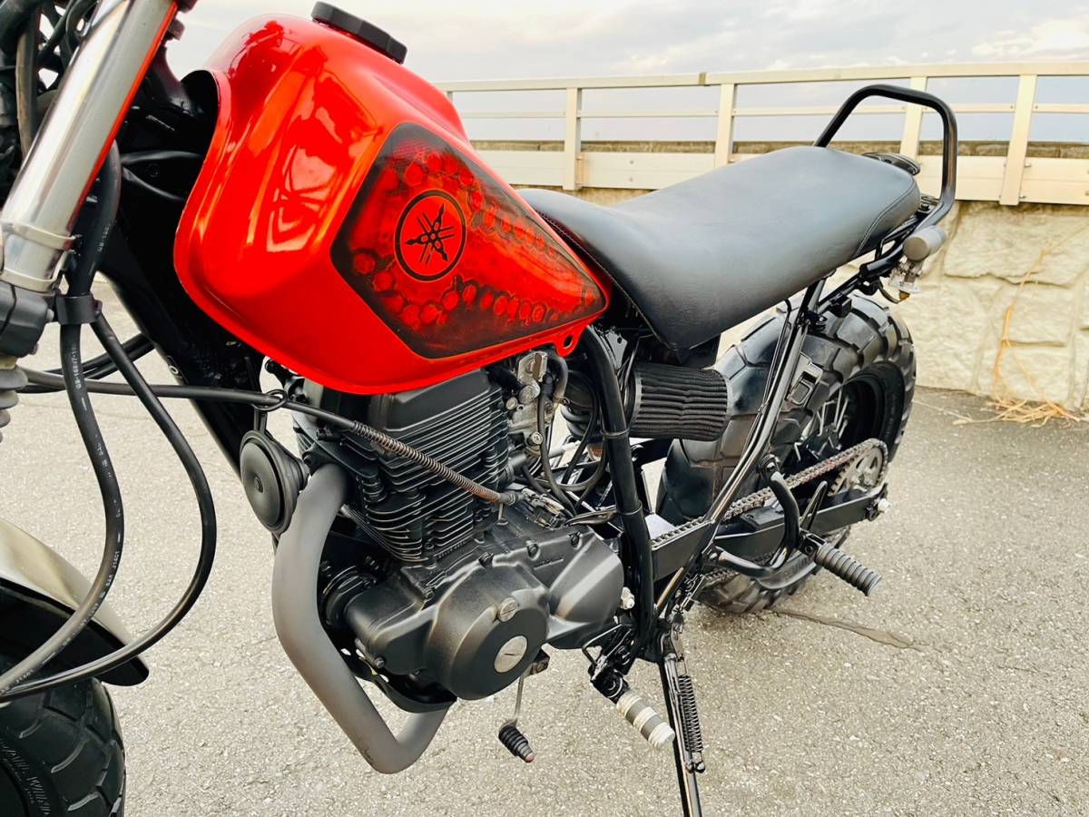 ヤマハ TW225 DG09J 6，459km 中古車体！動画有！全国配送可！(検