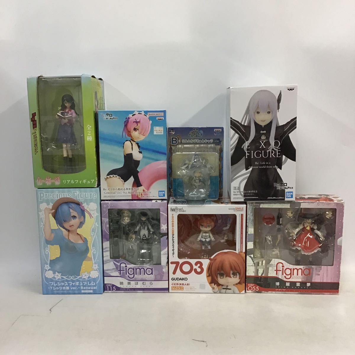 リゼロ Re:ゼロから始まる異世界生活 フィギュア 10体セット レム