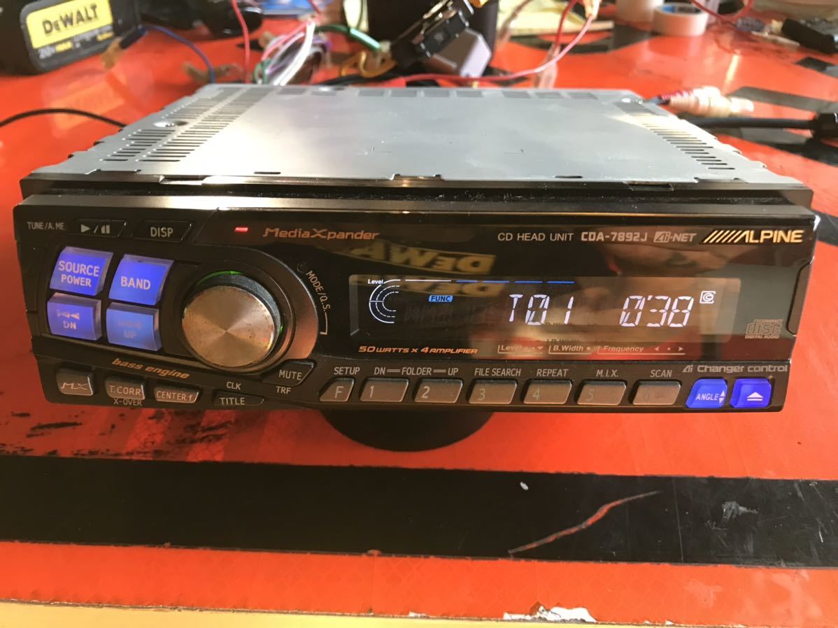 取扱説明書ダウンロード｜ALPINE CDA-7892J Japan Yahoo!オークション