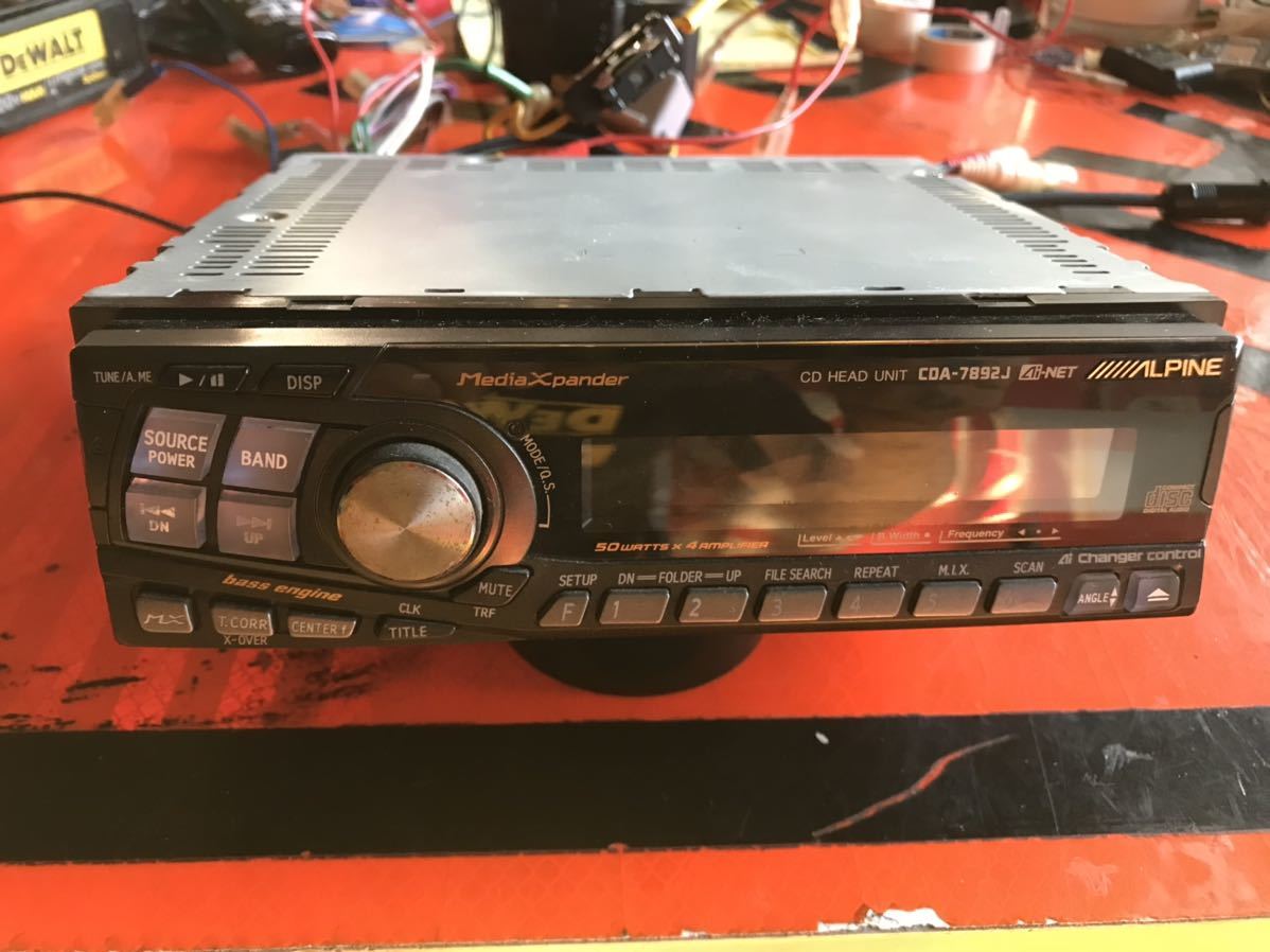 取扱説明書ダウンロード｜ALPINE CDA-7892J Japan Yahoo!オークション