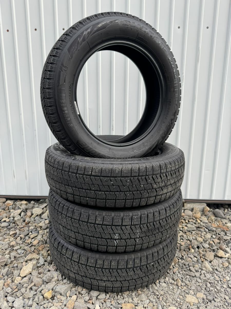 バリ溝 ブリヂストン 155/65R14 VRX2 20年製 スタッドレス 4本セット