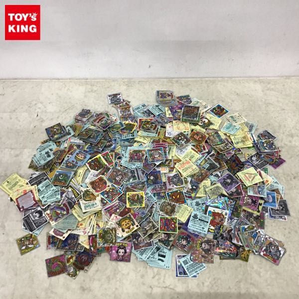 1円〜 訳あり シール ビックリマン 魔肖ネロ、鬼滅の刃 宇髄天元 他