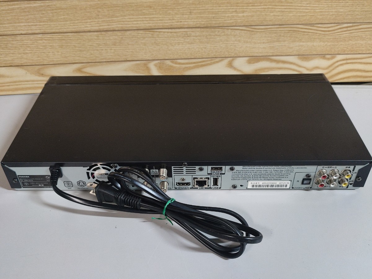 中古品/東芝 /DBR-Z310/2番組同時録画可/1TB換装HDD/外付HDD対応/純正リモコン，各種ケーブル付属即接続視聴可能/保存用BDディスク作成に DBR-Z310 東芝 TOSHIBA 中古品 新作登場，お得 2012年