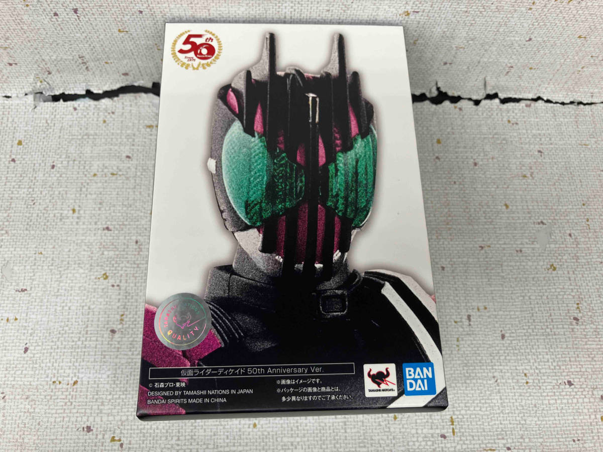 送料無料，人気SALE 開封済み S.H.Figuarts 真骨彫製法 仮面ライダーディケイド 50th Anniversary Ver. 仮面ライダーディケイド(仮面ライダーディケイド)｜売買されたオークション情報、yahooの商品情報をアーカイブ公開 仮面ライダーディケイド