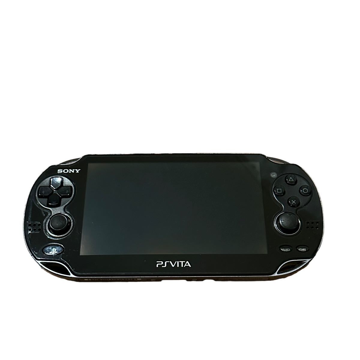 動作確認済み！PS Vita PCH-1000 クリスタルブラック 本体のみ 管理
