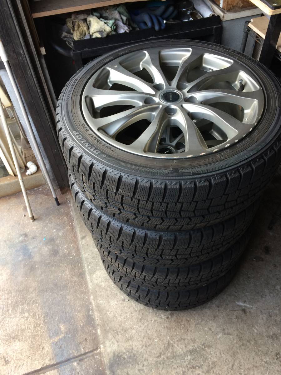  スバル レヴォーグ 17インチ 7J オフセット53 PCD100 5穴 215/45R17 8 9部山 21年 WINTER MAXX(スタッドレスタイヤ)｜売買されたオークション情報、yahooの商品情報をアーカイブ公開 - オークファン 5穴