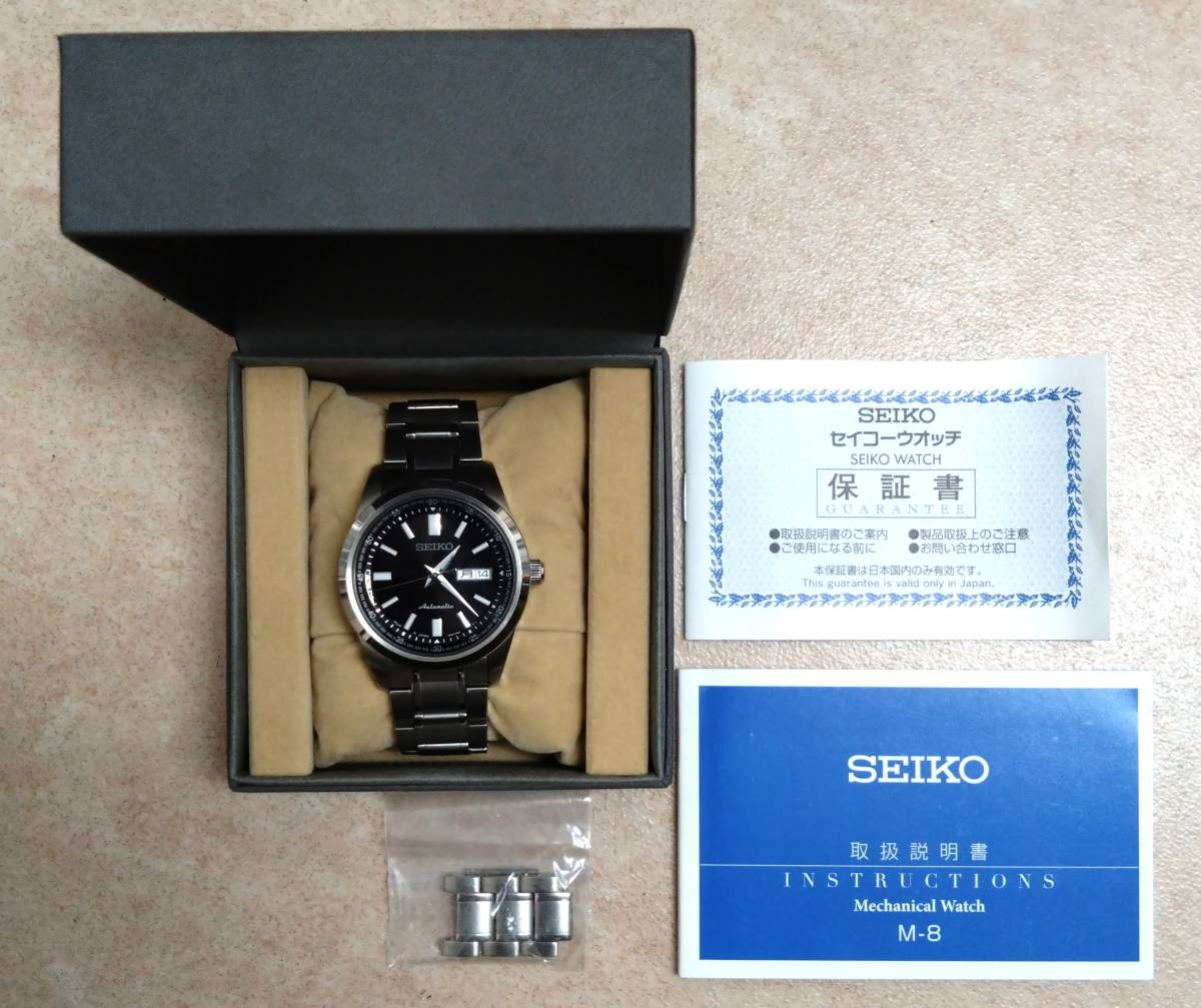 ◇ 美品 SEIKO セイコー 4R36-05Z0 メカニカル デイデイト 裏スケ AT/自動巻 メンズ腕時計 ◇