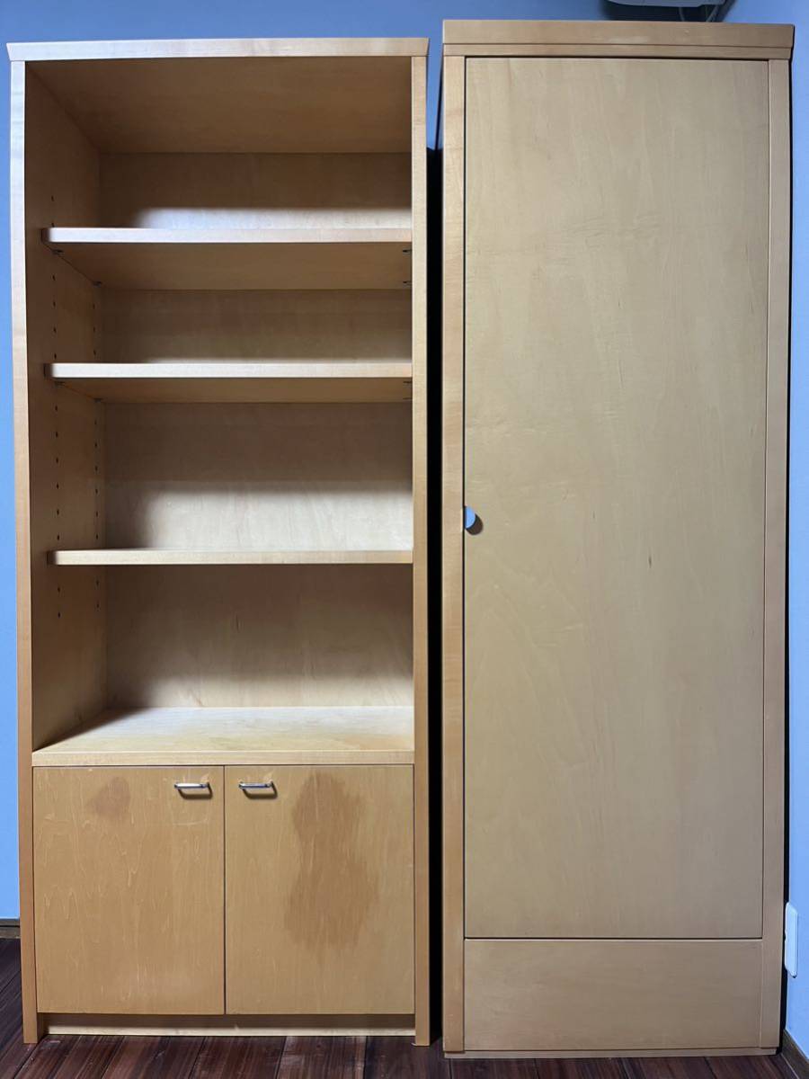 天童木工　ロッカー　本棚　２点　TENDO ７９万　名作 ジャパニーズモダン