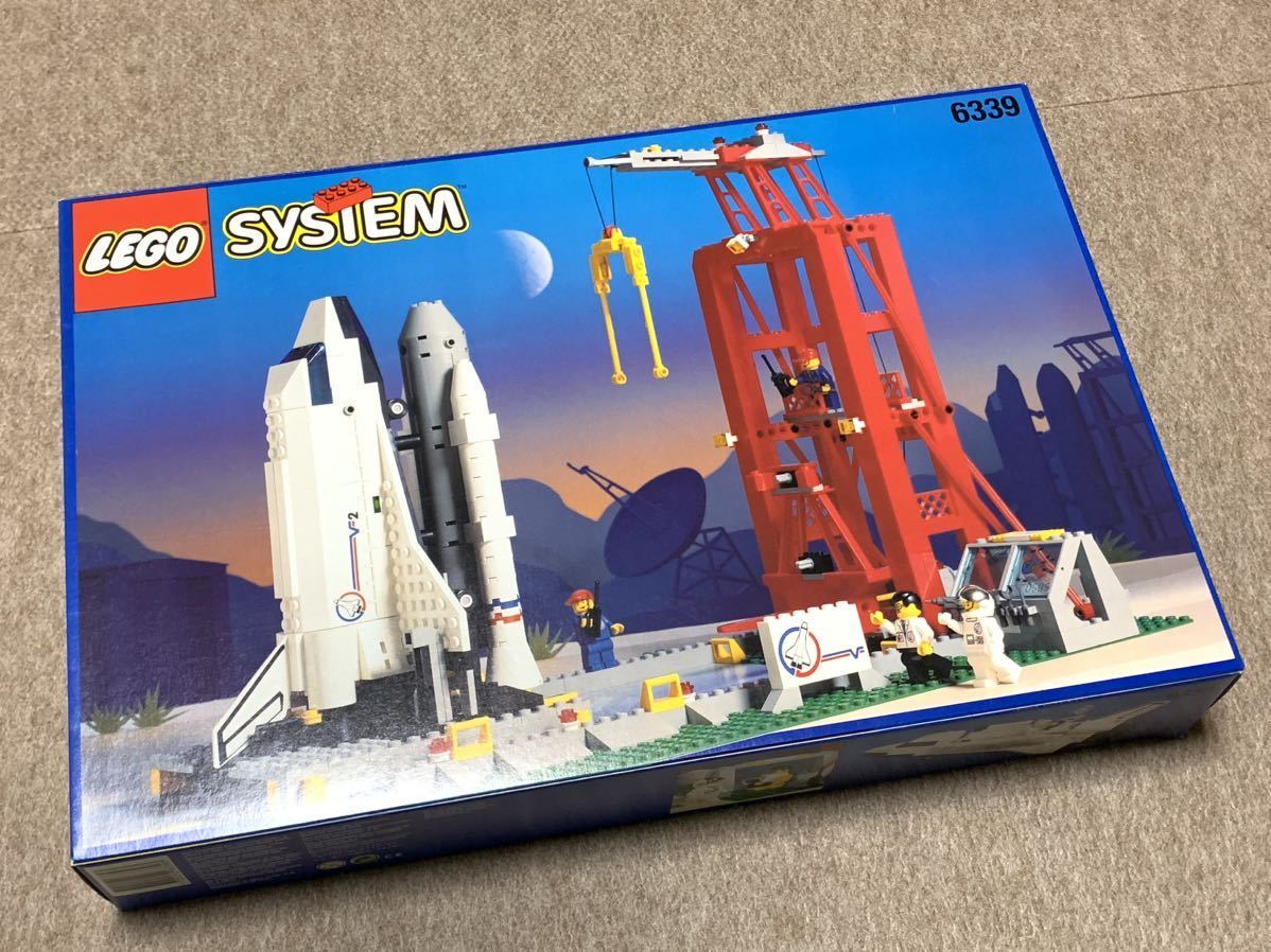 【新品・未開封品】 年末セール!! 超激レア レゴ LEGO コスモシャトルベース 街シリーズ 6339 NASA スペースシャトルSYSTEM デッドストック