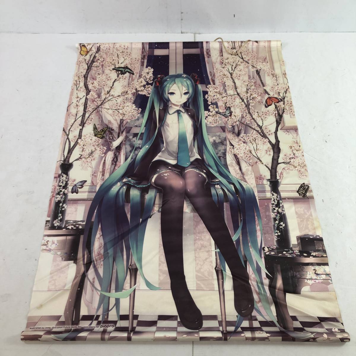22295 ∞初音ミクタペストリー5点まとめ cherry blossoms B2