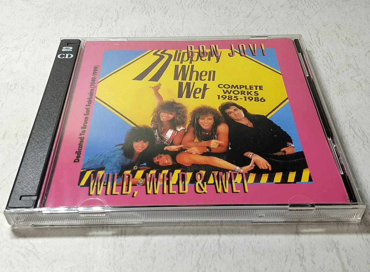 BON JOVI 「WILD， WILD & WET」"SLIPPERY WHEN WET" COMPLETE WORKS 1985-1986