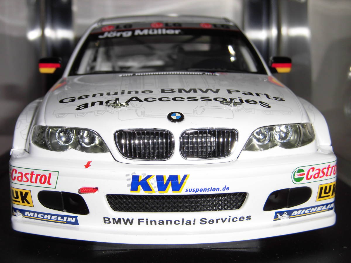 Autoart 1/18 Scale Diecast 80544 BMW 320i E46 WTCC 2005 A