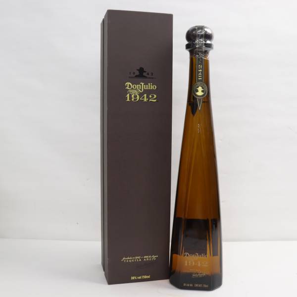 Don Julio REAL テキーラ アネホ 750ml ケース付き Don Julio（ドンフリオ）1942 テキーラ アネホ 38％ 750ml U23J300026