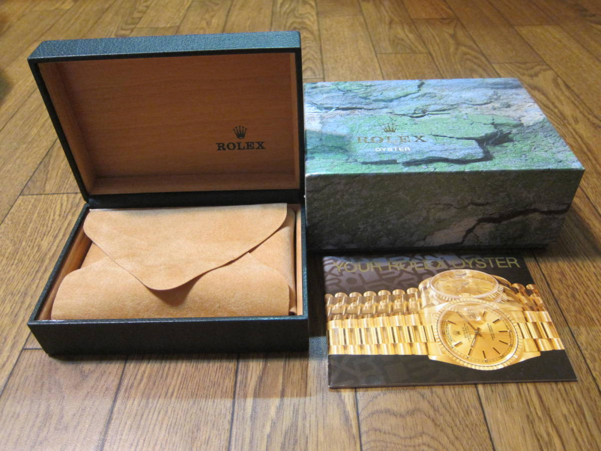 ロレックス空箱 ROLEX ロレックス OYSTER 空箱 ケース 緑箱 BOX