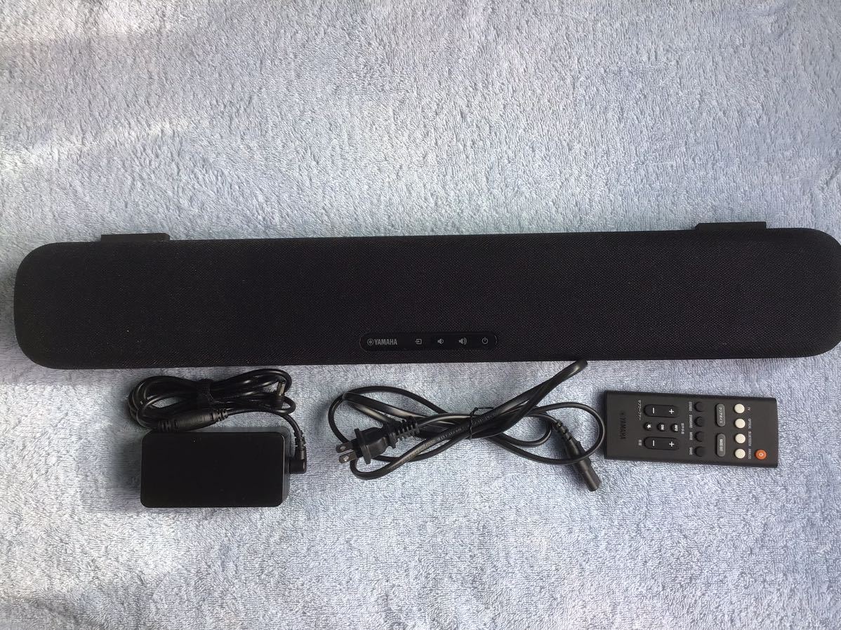 ☆美品・2021年製☆ YAMAHA ヤマハ サウンドバー スピーカー SR-C20A サラウンドシステム リモコン 付属