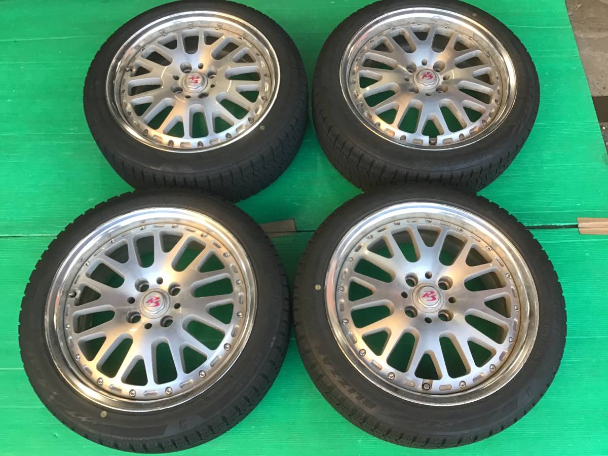 195/45R16 クリムソン RS MAXI スタッドレスホイールセット4本 7J +45 