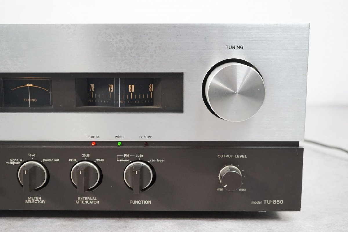 DENON [NZ] [S720112] DENON デノン TU-850 FM ステレオチューナー