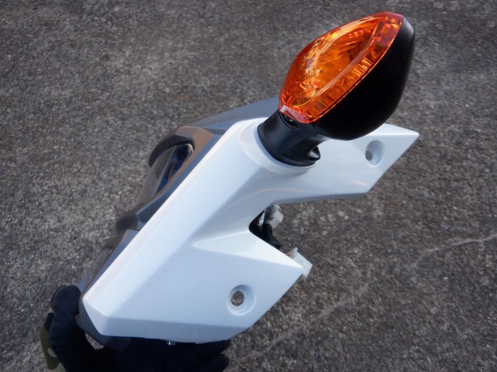 グロム GROM JC75 純正ヘッドライト ウインカー、カウル付き グロム