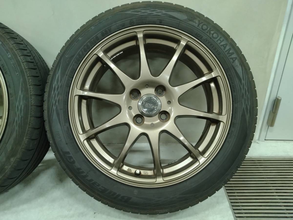 16インチ 中古アルミホイール クロススピードプレミアム4本セット 2025