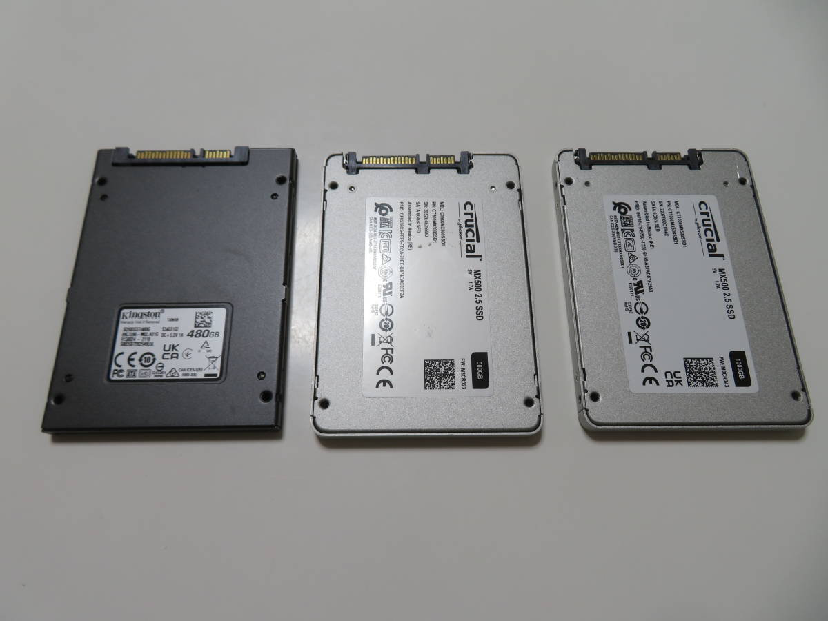 Crucial SSD 1TB 2.5インチ BX500中古 公式通販 猫*き様 crucial MX500