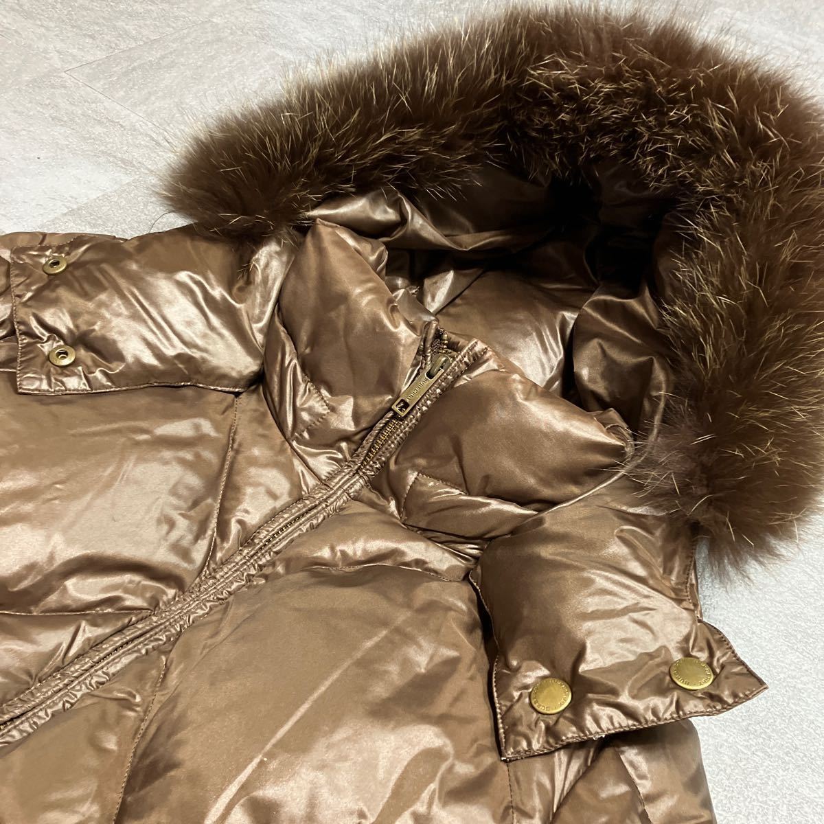 A14/ 1円 極美品 BURBERRY LONDON バーバリーロンドン ダウン 