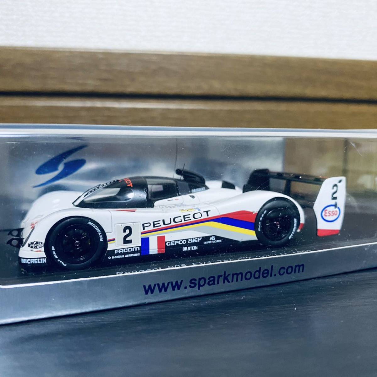 1/43 スパーク プジョー 905 EV1 1993 ル・マン24h #2 3位入賞 3rd spark
