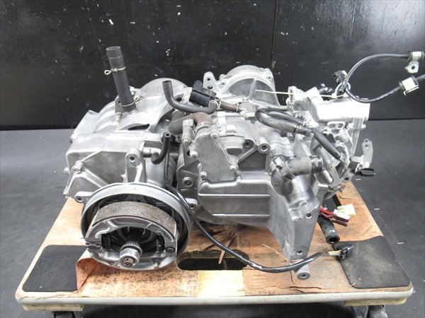 【同梱不可】 C2R5-1031 ホンダ ジャイロキャノピー 4st Fiモデル 実動 エンジン ASSY 機関良好 【TA03-130～ TC50J 動画有】