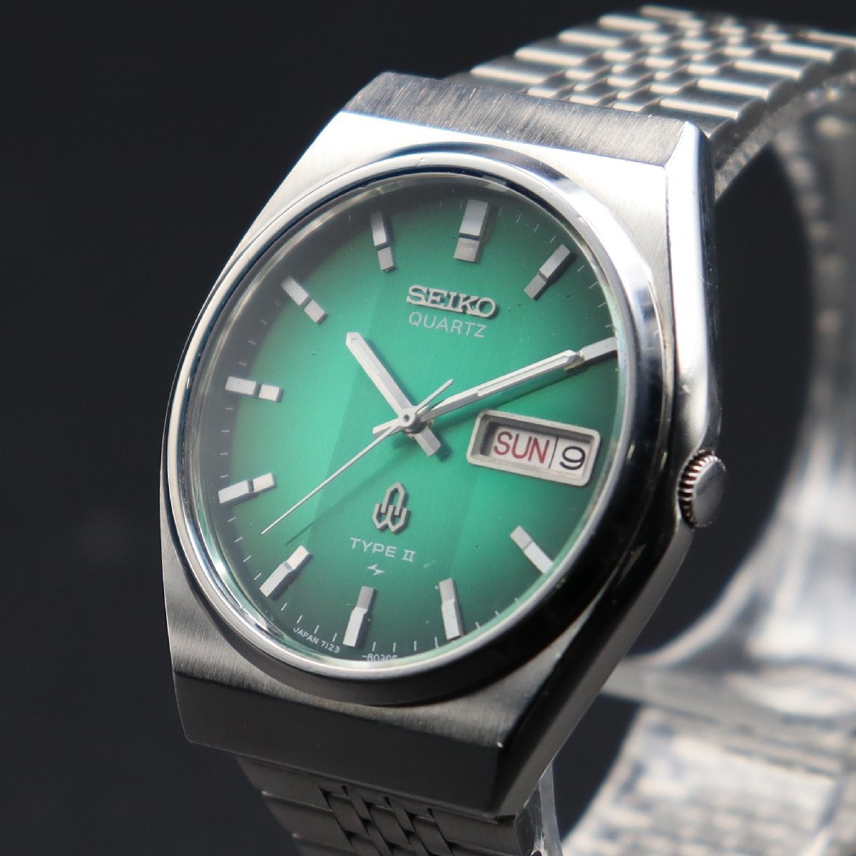 メンズ 新品電池 SEIKO TYPE II メンズ 腕時計 デイデイト ヴィンテージ