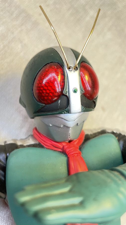 仮面ライダー/1号 ソフビ大きさ約25～26Cm 当時物 当時物 仮面