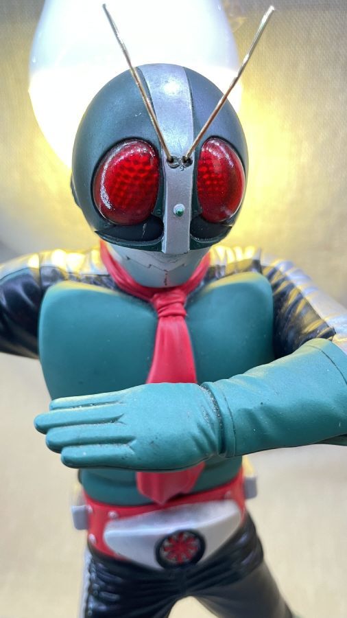 仮面ライダー/1号 ソフビ大きさ約25～26Cm 当時物 当時物 仮面