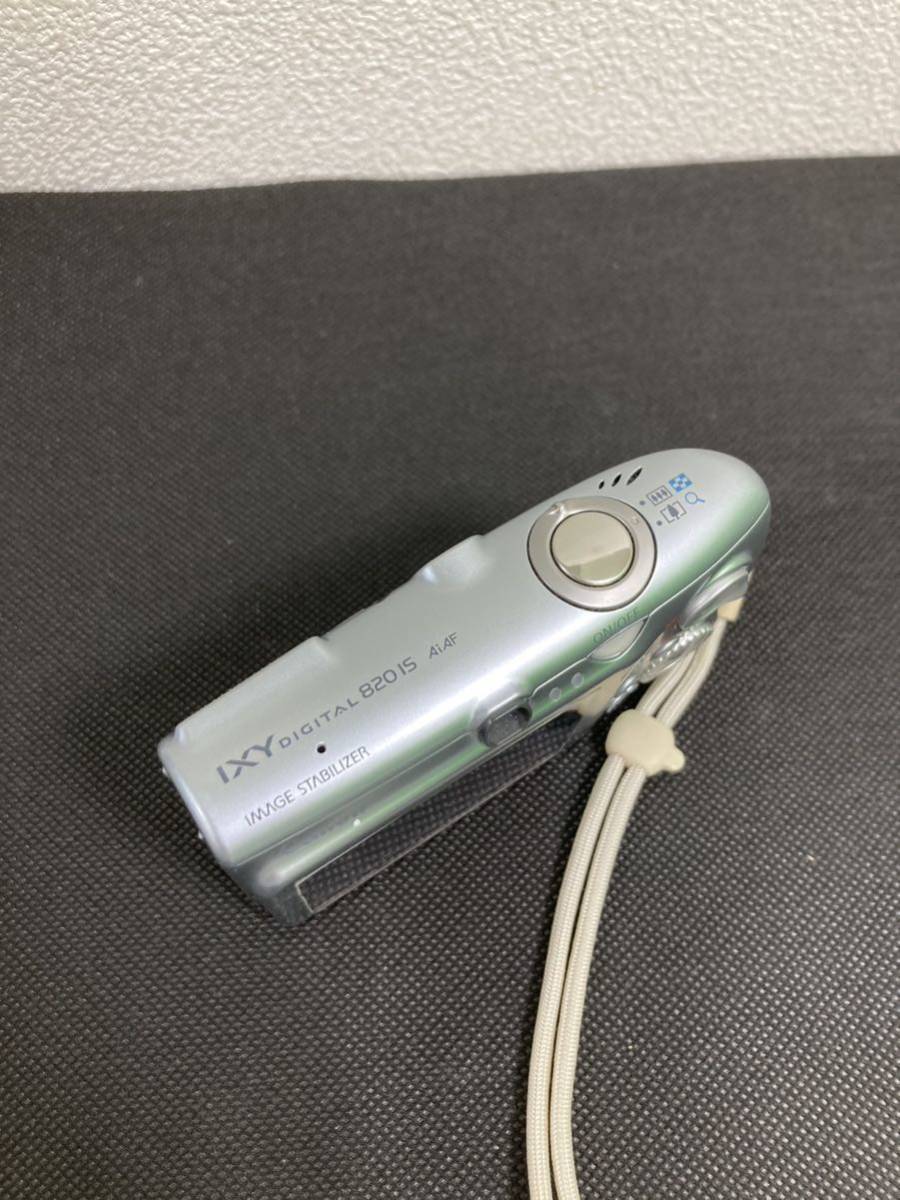 Canon キャノン IXY DIGITAL 820 IS シルバー デジタルカメラ デジカメ