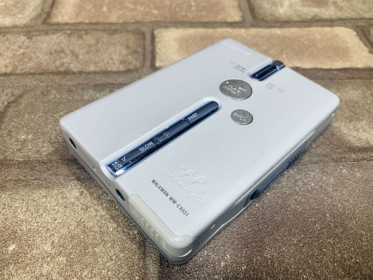 ジャンク】SONY WALKMAN WM -EX 651 カセットウォークマン 【公式通販】