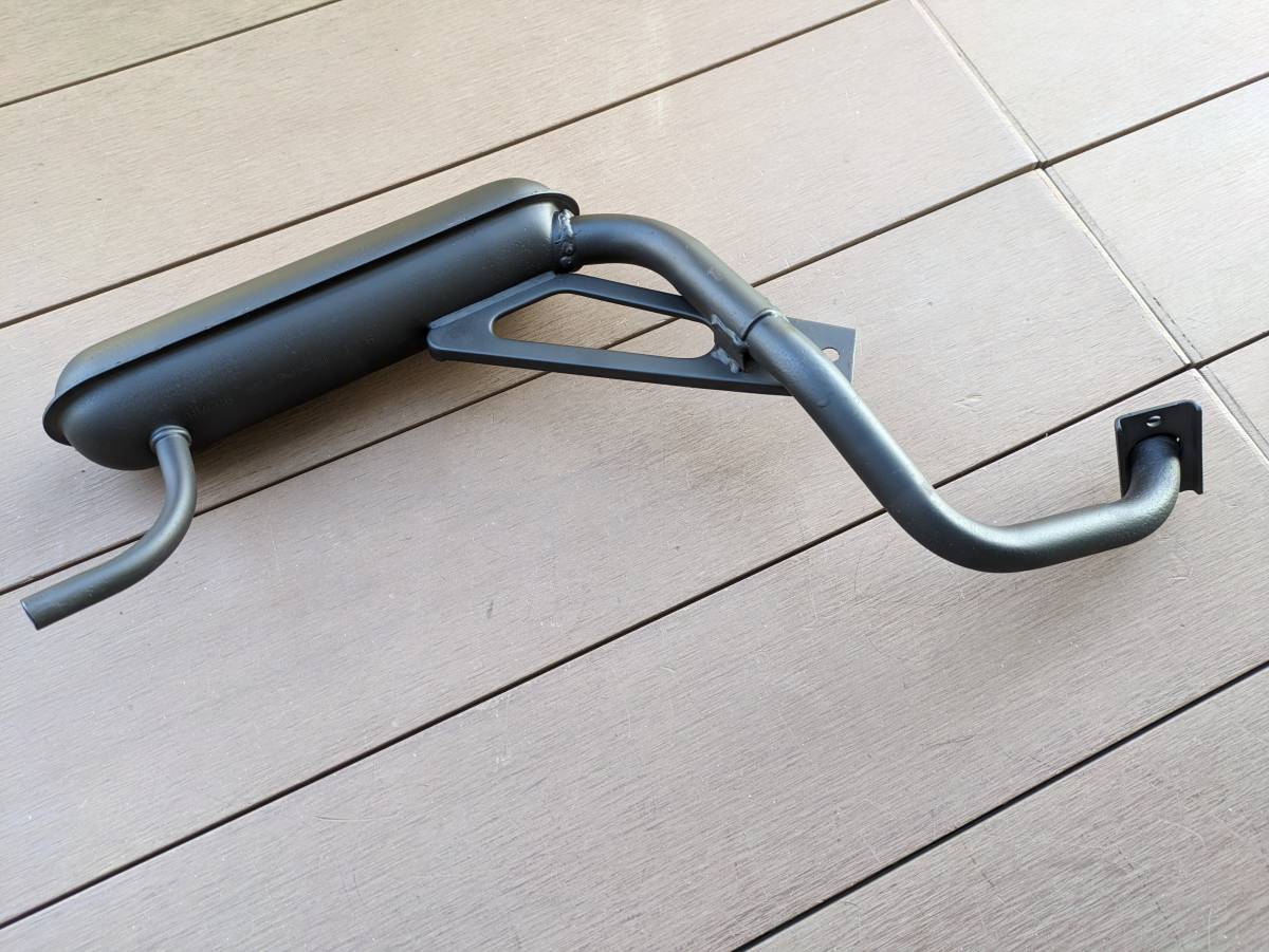 モトコンポマフラー　サビ転換処理後塗装済 モトコンポ 純正マフラー 錆もなく状態の良い良品になります