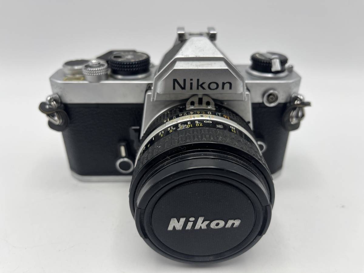 Nikon / ニコン FM シルバー / NIKKOR 50mm 1:1.4【MIBR010】