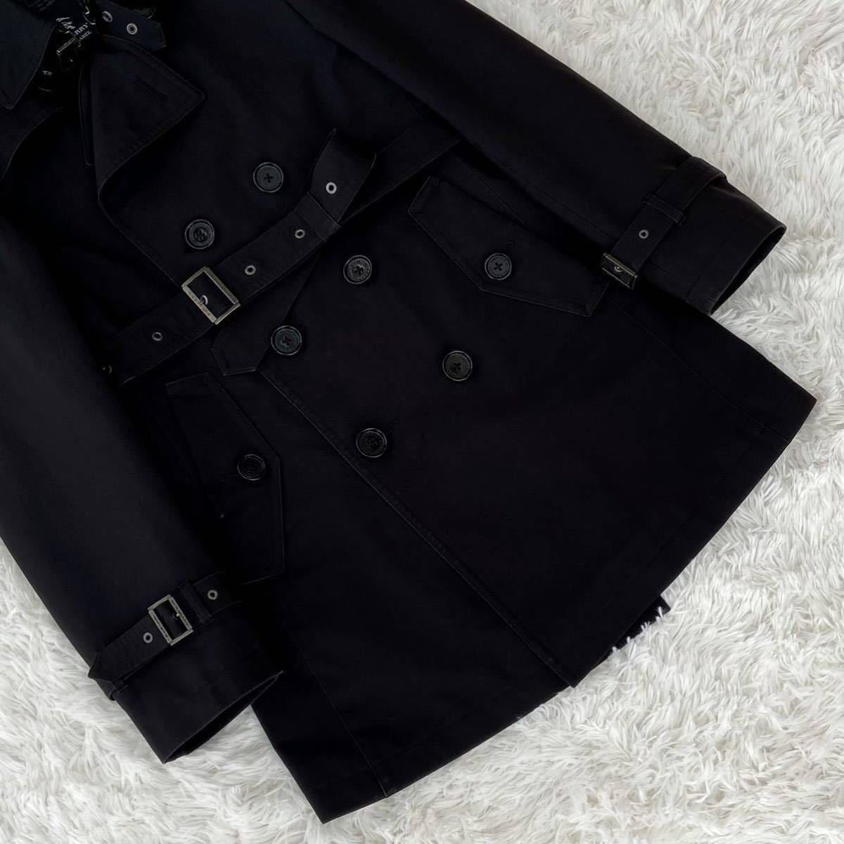 美品◇ バーバリーブラックレーベル トレンチコートメンズ
