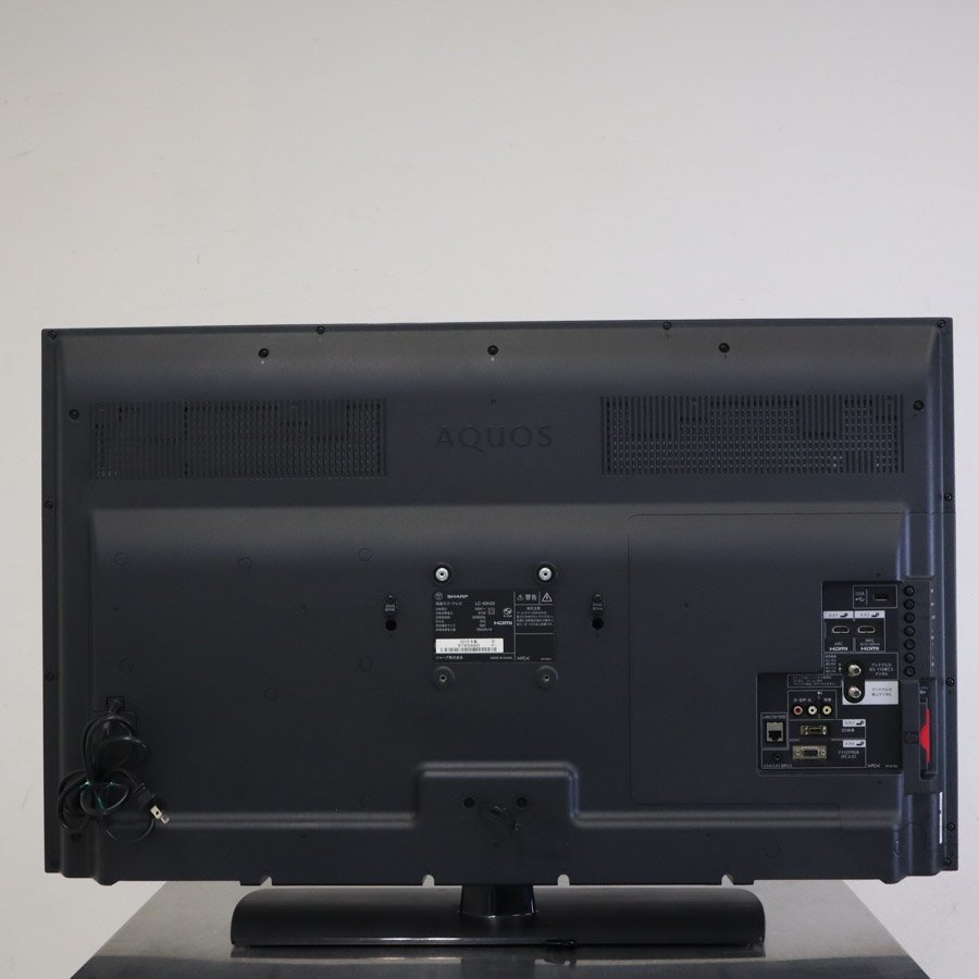 SHARP 40V型 フルハイビジョン液晶テレビ LC-40H20 社外製リモコン付き