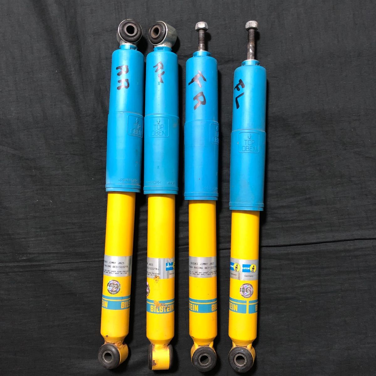 405　　SUZUKI スズキ JB23W JB23 ジムニー BILSTEIN ビルシュタイン ノーマル車高 TSUDA RACING ツダレーシング　ショック1台分