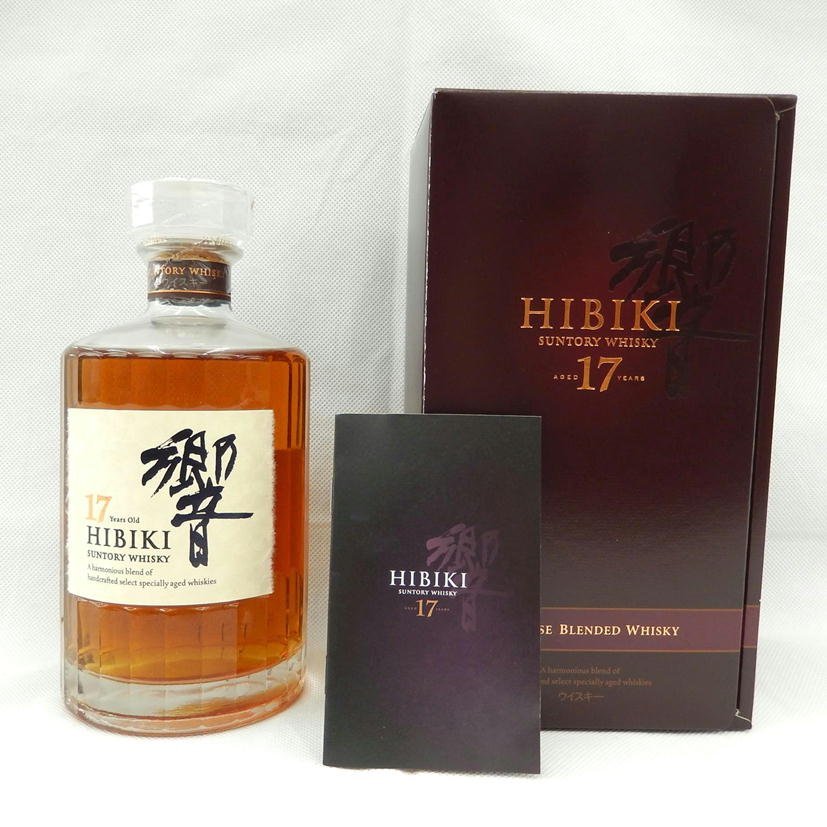  1円 SUNTORY サントリー/ウイスキー 響 17年/700ml/85(日本)｜売買されたオークション情報、yahooの商品情報をアーカイブ公開 - オークファン 日本
