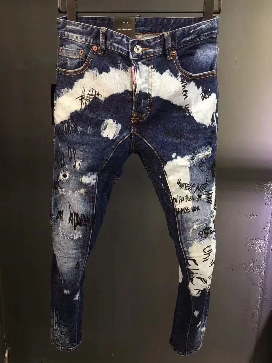 未使用】 DSQUARED2 サイズ44 ディースクエアード デニム ジーンズ