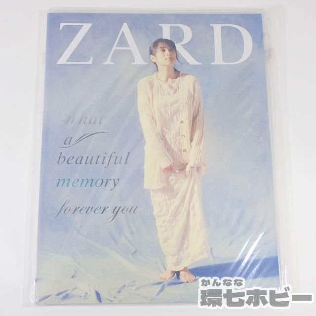 3WD35◇美品 スタンプ入 ZARD What a beautiful memory 坂井泉水 写真 